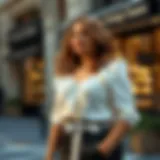 A Comprehensive Guide to White Ruffle Blouses for Plus Size Wearers Introduction