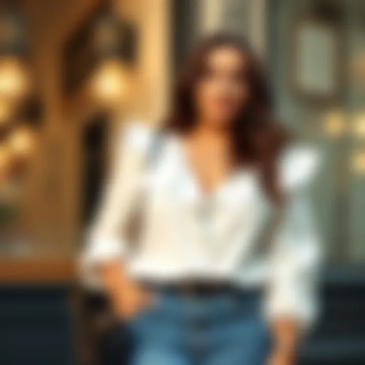 Notable A Comprehensive Guide to White Ruffle Blouses for Plus Size Wearers