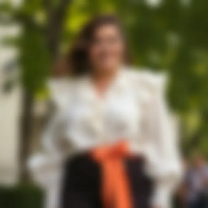 A Comprehensive Guide to White Ruffle Blouses for Plus Size Wearers Summary