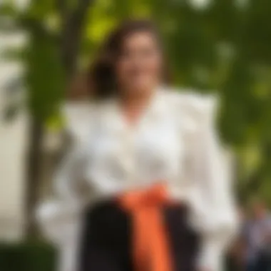 A Comprehensive Guide to White Ruffle Blouses for Plus Size Wearers Summary A Comprehensive Guide to White Ruffle Blouses for Plus Size Wearers Summary