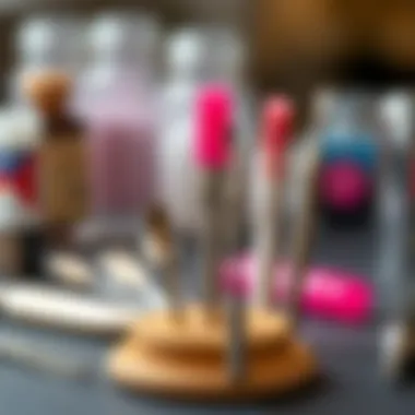 Tools for crafting ballerina nails