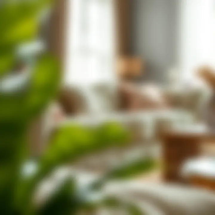 Sustainable materials used in ruffled couch covers