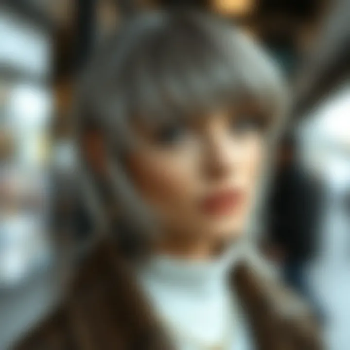 Notable Exploring Grey Clip-On Bangs: Style, Care, and Versatility