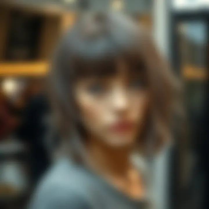 Exploring Grey Clip-On Bangs: Style, Care, and Versatility Summary