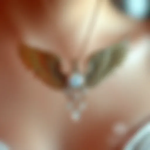 Exploring the Elegance of Custom Necklaces with Wings Introduction