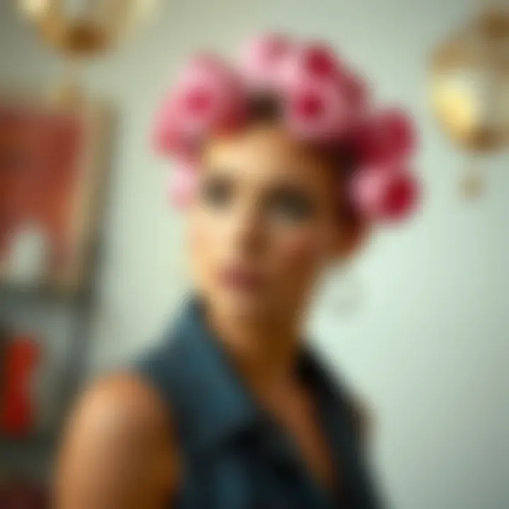 Exploring the Utility and Style of Pink Hair Rollers Summary