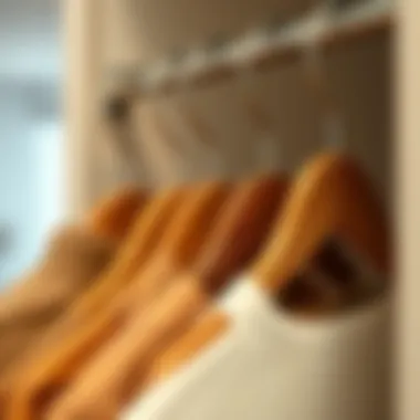 Close-up of materials used in crafting door hangers