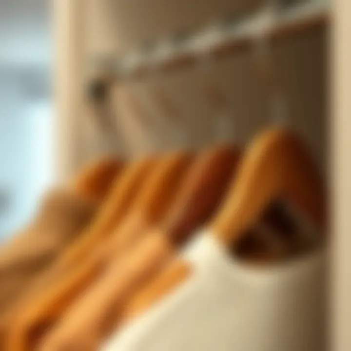 Close-up of materials used in crafting door hangers