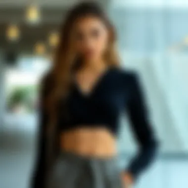 Long Sleeve Cropped Wrap Top: A Versatile Wardrobe Essential Introduction Long Sleeve Cropped Wrap Top: A Versatile Wardrobe Essential Introduction
