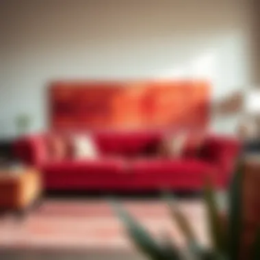The Allure of Coral Velvet Couches: A Comprehensive Exploration Summary