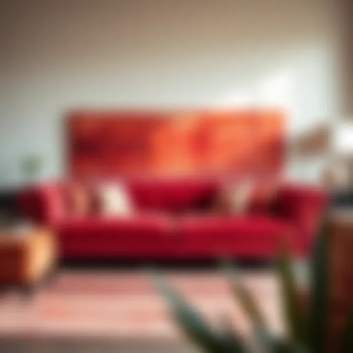 The Allure of Coral Velvet Couches: A Comprehensive Exploration Summary