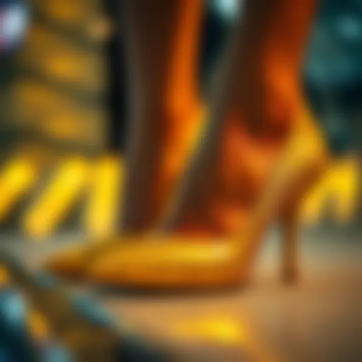 The Allure of Gold Glitter Pumps: A Comprehensive Guide Summary
