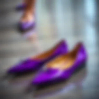 Notable The Allure of Purple Pointed Toe Flats: A Comprehensive Exploration