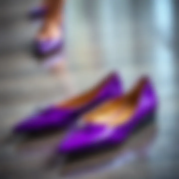 Notable The Allure of Purple Pointed Toe Flats: A Comprehensive Exploration