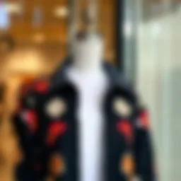 Stylish sunblock sleeves displayed on a mannequin