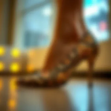 Notable The Intricacies of Snakeskin Pumps with Low Heels