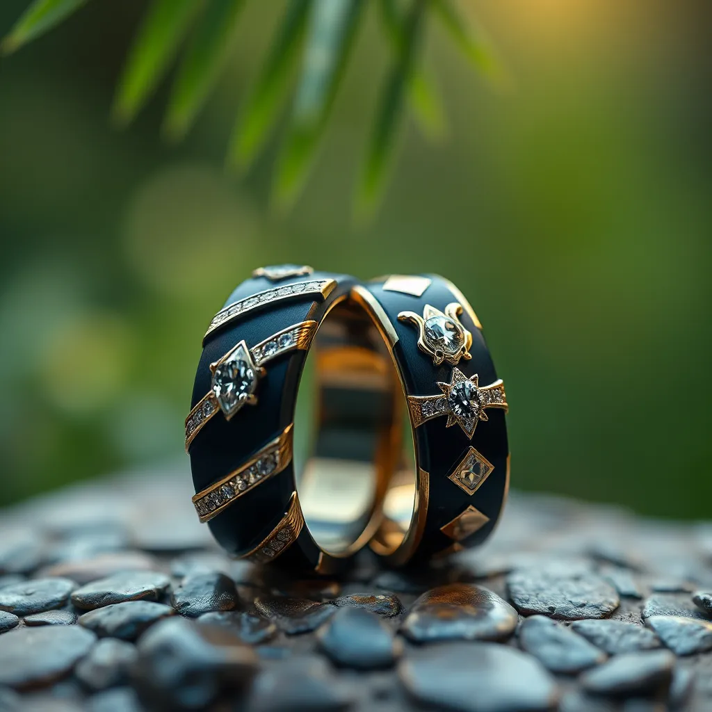 Rubber Couple Rings: Stylish and Sustainable Accessory