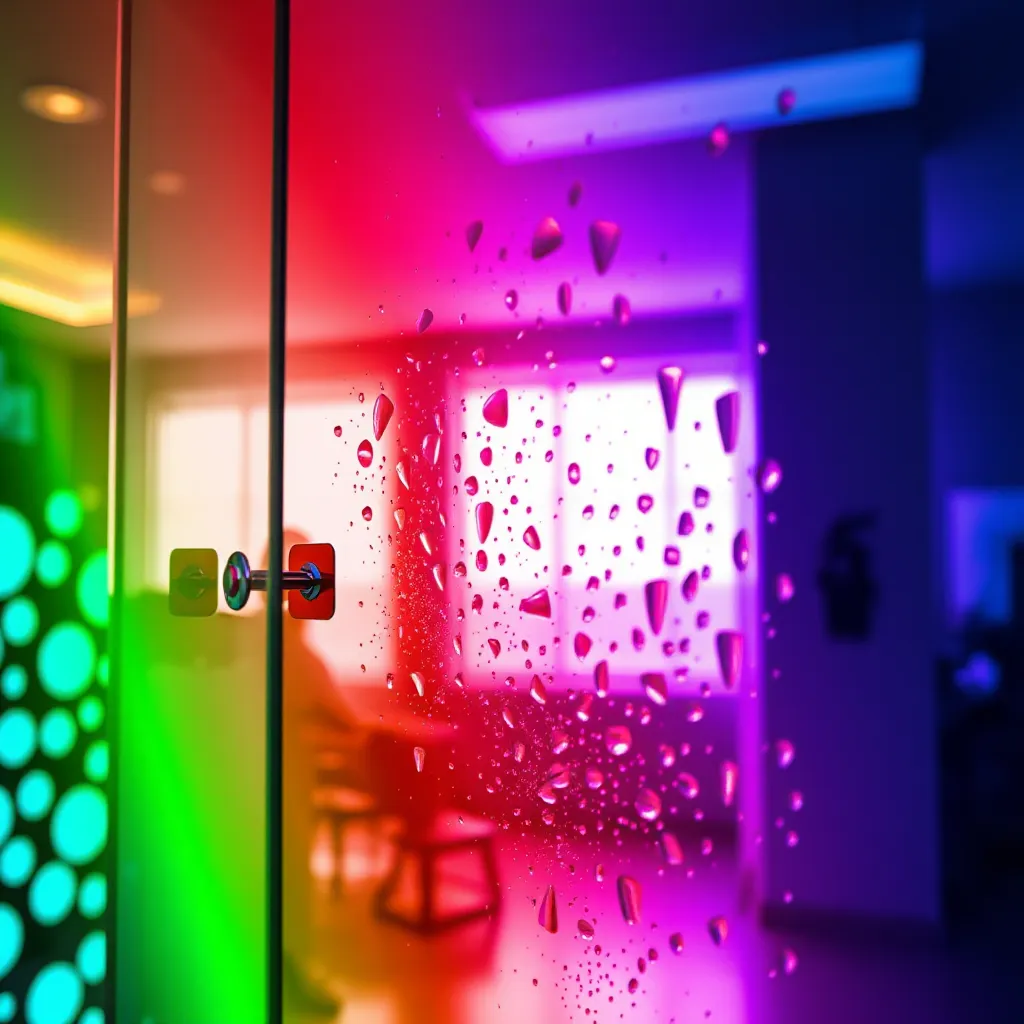 Enhancing Spaces with Decorative Rainbow Window Film
