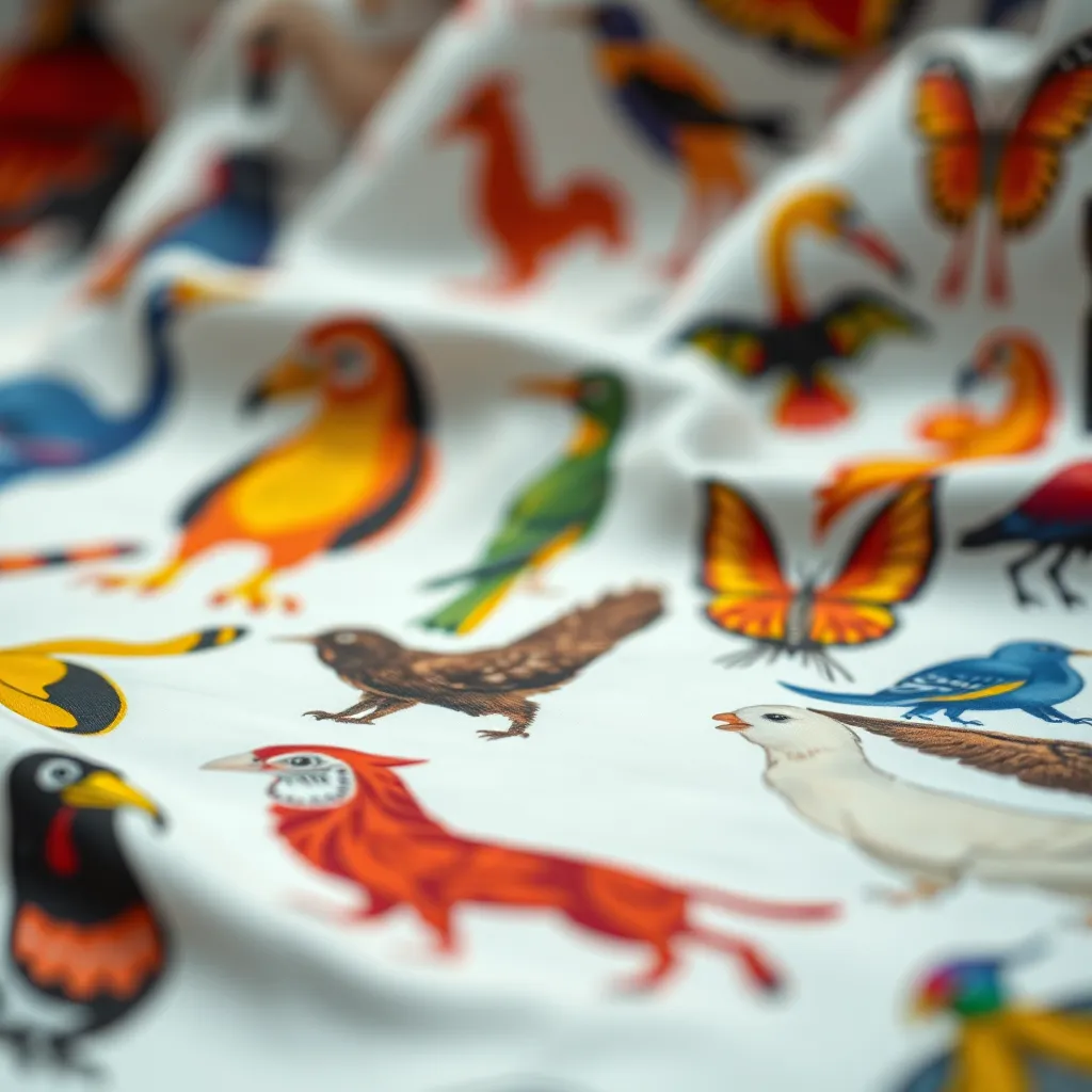 Animal Iron-On Transfers: Crafting with Creativity