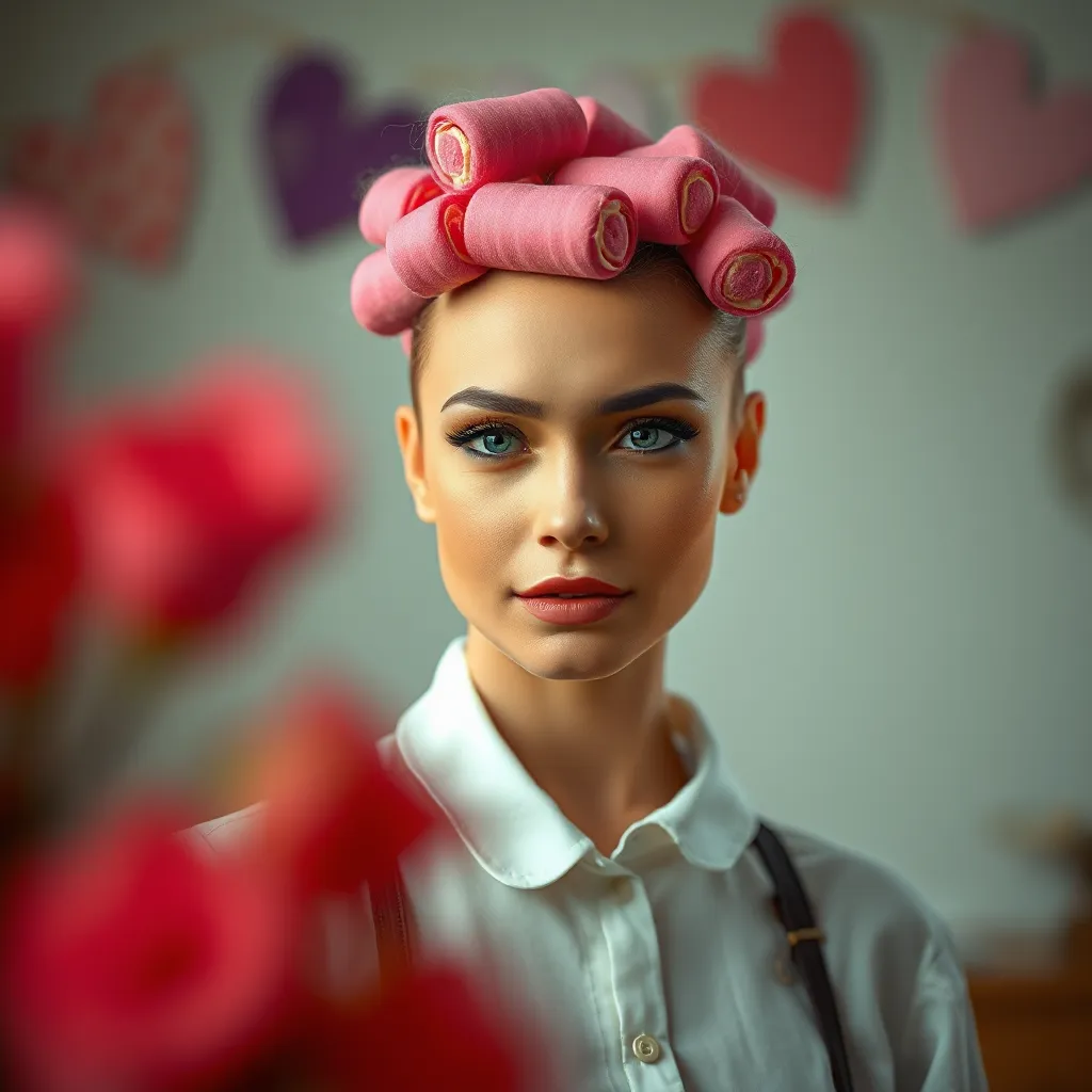 Pink Hair Rolls Rapper The Utility and Style of Pink Hair Rollers